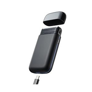 ORIGINAL BASIC モバイルシェーバー【USB Type-C 充電】  ブラック OB-MS01 ［2枚刃］ | 