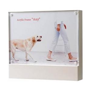 万丈 額縁 「アクリルフレーム」 エニー （ポストサイズ/ホワイト） AE-PC-PW | 
