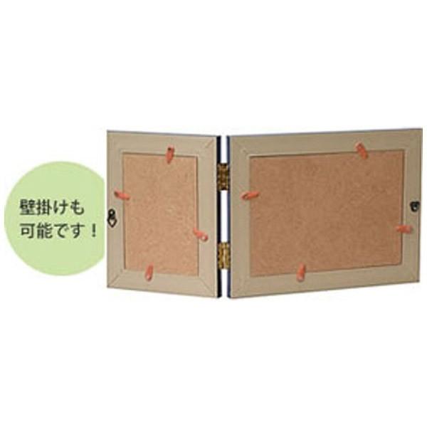 万丈 フォトフレーム ツインフレーム （キャビネ・L判/ワイン） TF-K53WI |  | 02