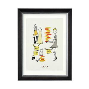 万丈 フォトフレーム クラシック A4/B5(ダークブラウン) PFC-A4B5-DBR | 