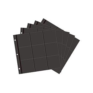万丈 ましかく 黒ポケット 替台紙 5枚入   SQ9-RF [振込不可] | 
