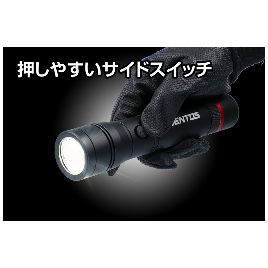 ジェントス GENTOS REXEEDシリーズ フラッシュライト   RX-022DS ［LED /単2乾電池×2 /防水対応］ | GENTOS | 02