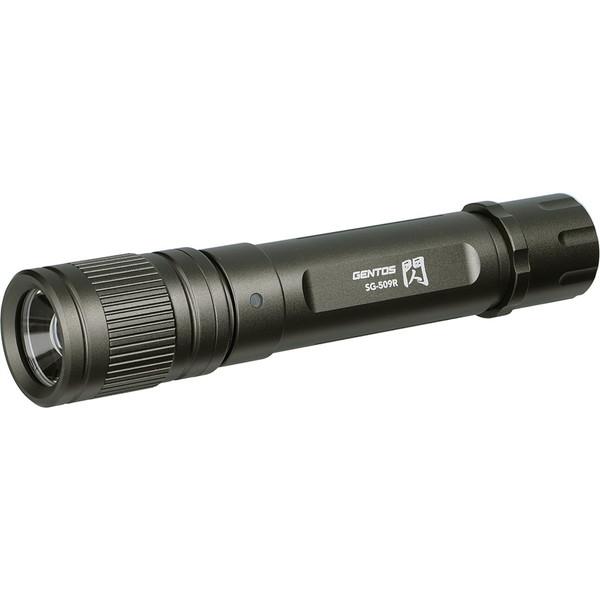 ジェントス LEDフラッシュライト　閃   SG-509R ［LED /防水対応］ 【864】 | GENTOS