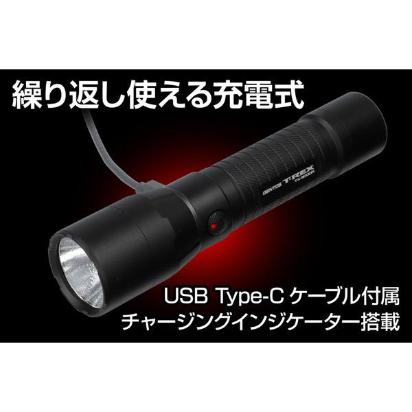 ジェントス LEDフラッシュライト　T-REX   TX-3000R ［LED /防水対応］ | GENTOS | 02