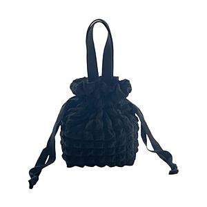 タツミ産業 ぽこぽこ保冷ランチバッグ　ＢＫ  ブラック | 