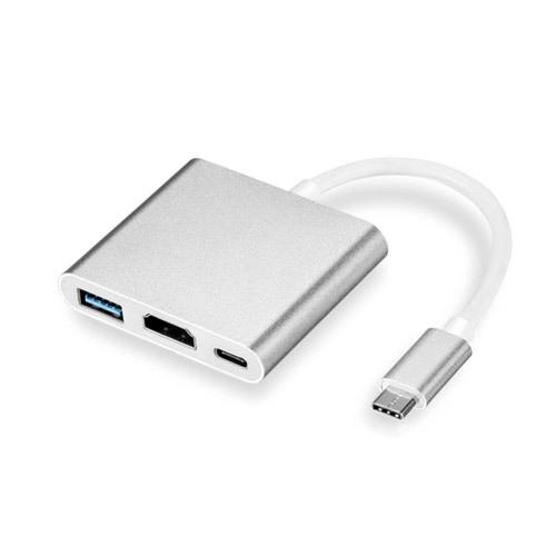 トーホー 映像変換アダプタ [USB-C オス→メス HDMI /USB-A＋USB-Cメス(給電用 PD65W対応)] 4K対応  HDX-C3 ［4K］ |  | 01