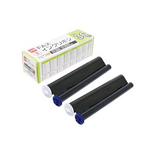 ミヨシ 普通紙FAX用インクフィルム　FB36SH2 （36m×2本入り）【ビックカメラグループオリジナル】 | ミヨシ