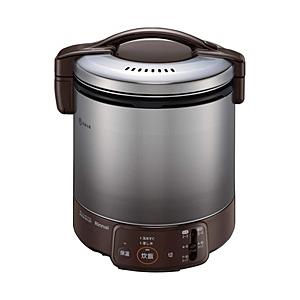 リンナイ ガス炊飯器　1.8L（2〜10号）　RR-100VQ(DB)　プロパンガス　LPG ダークブラウン | リンナイ