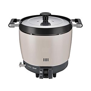 リンナイ　業務用ガス炊飯器　3.6L（2升）タイプ　φ9.5ガス用ゴム管　RR-200CF_13A　内釜フッ素仕様