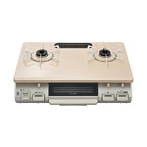 リンナイ ガスコンロ[左強火]  カフェベージュ BKM78CBL ［約60cm /プロパンガス /左強火］ | リンナイ