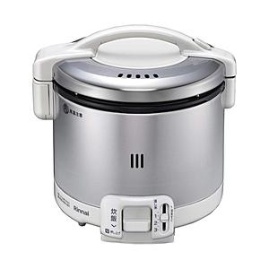 リンナイ ガス炊飯器 炊飯専用タイプ 0.54L プロパンガス用 こがまる グレイッシュホワイト RR-030FS(A)(W) ［3合 /プロパンガス］ | リンナイ