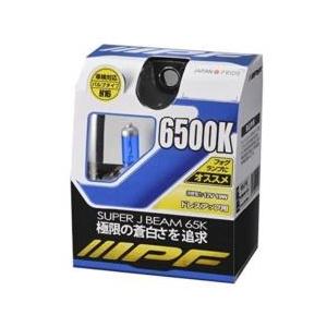 IPF 65J16　ヘッドライト／フォグランプ用ハロゲンバルブ　6500K　12V19W（明るさ感ドレスアップ用）　H16　車検対応　2個入り | IPF