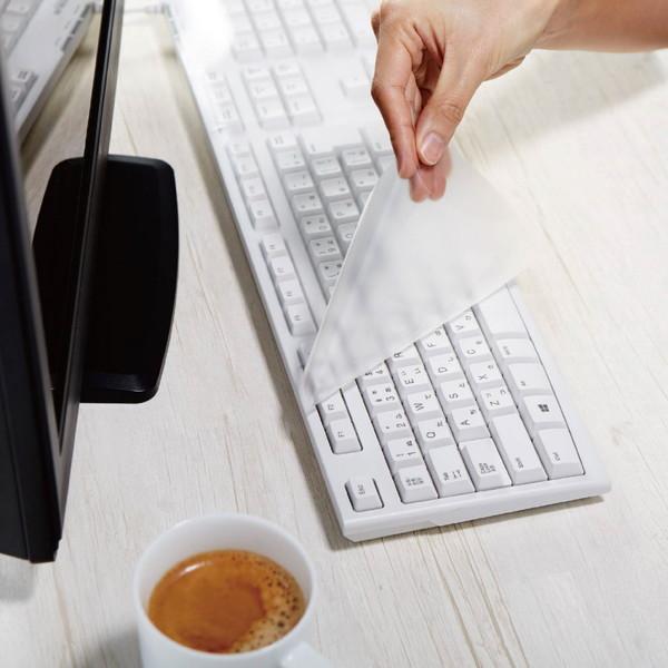 ELECOM(エレコム) PKU-FREE2　フリーカットキーボードカバー（ノート用/幅350×高さ250mm） | ELECOM | 01