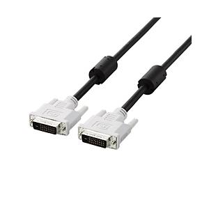 ELECOM(エレコム) CAC-DVDL20BK （DVIデュアルリンクケーブル/デジタル/ブラック/2.0m） | ELECOM