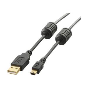 ELECOM(エレコム) U2C-MF10BK （フェライトコア付きUSB2.0ケーブル/ブラック/1.0m） 【864】 | ELECOM