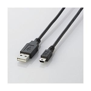 ELECOM(エレコム) U2C-M20BK （USB2.0ケーブル/mini-Bタイプ/ブラック/2.0m） 【864】 | ELECOM
