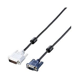 ELECOM(エレコム) CAC-DVA15BK(DVI-I ‐D-Sub15pin ディスプレイケーブル/1.5m) 【864】 | ELECOM