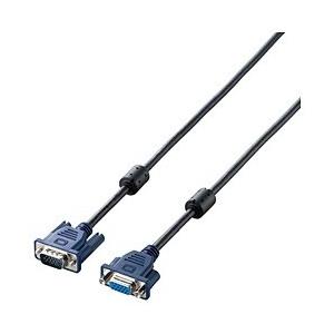 ELECOM(エレコム) D-Sub15pinミニ ディスプレイ延長ケーブル （1.5m）　CAC-E15BK 【864】 | ELECOM