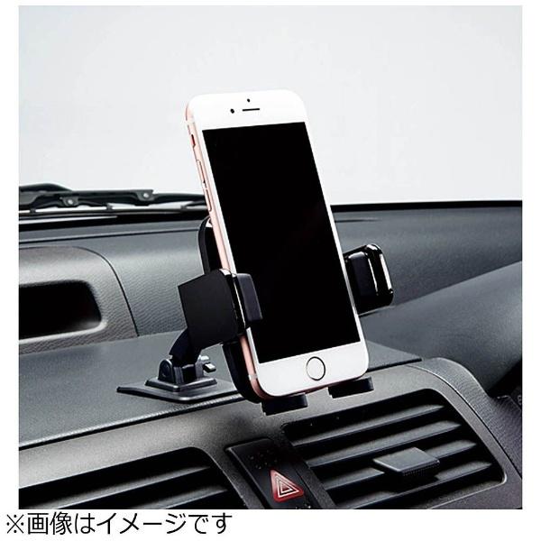 ELECOM(エレコム) 車載スマホスタンド(テープ貼付)　P-CARS01BK | ELECOM | 03