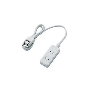 ELECOM(エレコム) ほこり防止シャッタータップ 3個口 1m T-TST02-22310WH 【864】 | ELECOM