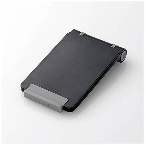 ELECOM(エレコム) タブレット用［〜12.9インチ］　コンパクトスタンド　ブラック　TB-DSCMPBK | ELECOM | 01