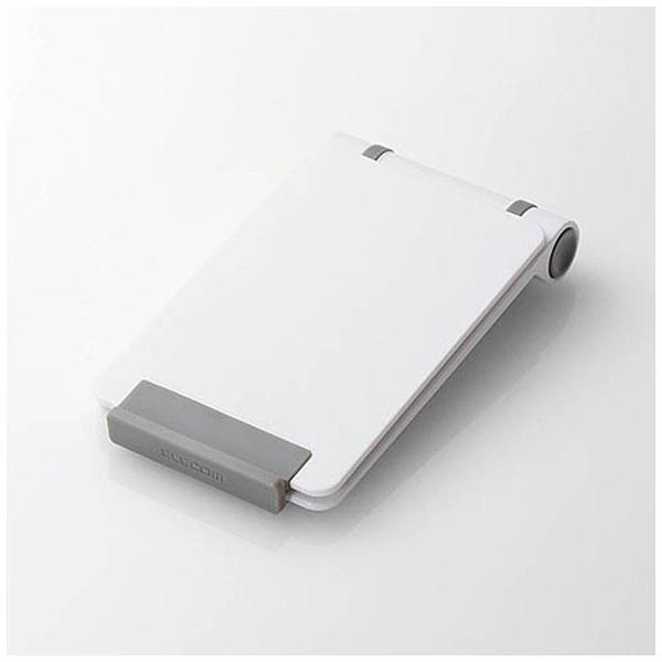 ELECOM(エレコム) タブレット用［〜12.9インチ］　コンパクトスタンド　ホワイト　TB-DSCMPWH 【864】 [振込不可] | ELECOM | 01