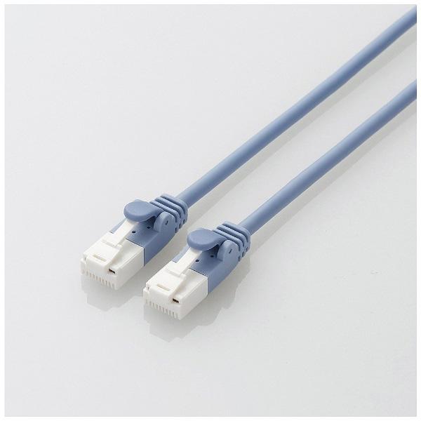 ELECOM(エレコム) [LANケーブル]カテゴリー6A準拠　ツメ折れ防止やわらかLANケーブル　10.0m　ブルー | ELECOM | 01