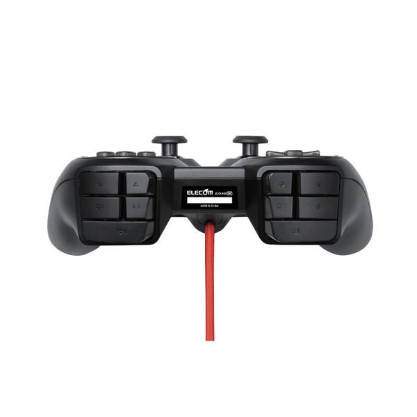 ELECOM(エレコム) マクロ機能搭載“DUX”MMO有線ゲームパッド ［USB・1.8m・Win］ ブラック　JC-DUX60BK | ELECOM | 02