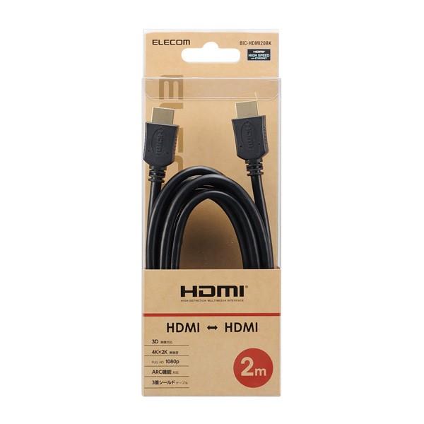 【在庫限り】 ORIGINAL BASIC 2.0m イーサネット対応 Ver1.4HDMIケーブル（HDMI⇔HDMI） BIC-HDMI20BK 【ビックカメラグループオリジナル】 |  | 01
