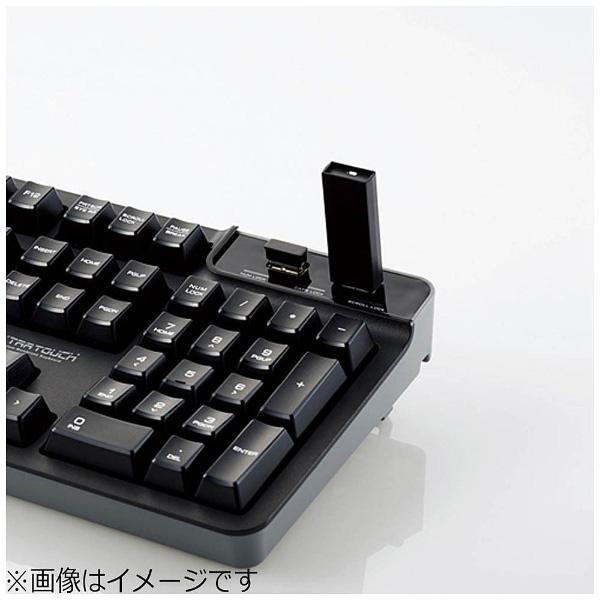 ELECOM(エレコム) TK-FCM094HBK　有線キーボード［USB・Win］メカニカルライク 高耐久（日本語 108キー・ブラック） 【864】 | ELECOM | 04