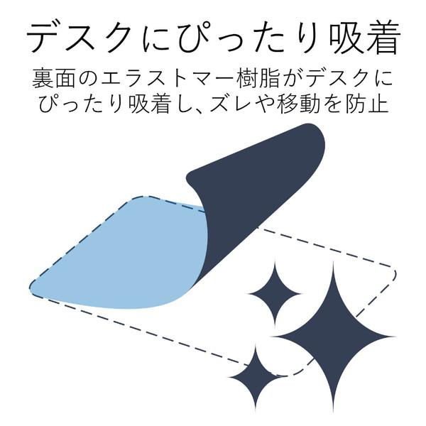 ELECOM(エレコム) マウスパッド［150x180x4mm］ソフトレザー/Sサイズ/ネイビー　MP-SL01NV 【864】 | ELECOM | 02