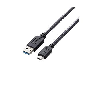 ELECOM(エレコム) USB3-AC20BK　USB3.1ケーブル(A-TypeC/2.0m) 【USB3.1 Type-C】 【864】 | ELECOM