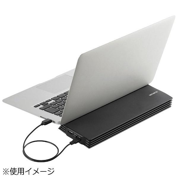 ELECOM(エレコム) ノートPC用クーラー ［USB接続］ 薄型コンパクトタイプ（12.1〜17型対応・ブラック）　SX-CL20BK 【864】 | ELECOM | 01