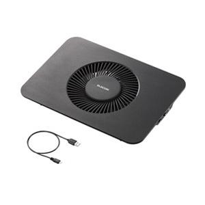 ELECOM(エレコム) ノートPC用クーラー ［USB接続］ 静音・強冷タイプ（15.4〜17型対応・ブラック）　SX-CL21LBK [振込不可][代引不可] | ELECOM