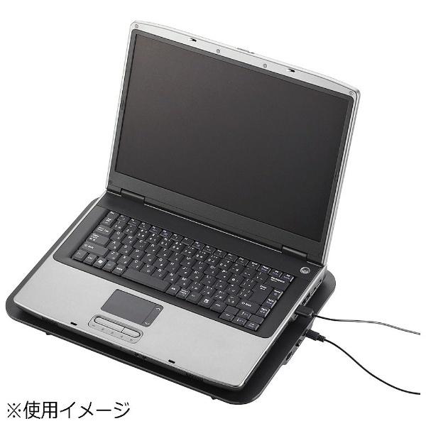 ELECOM(エレコム) ノートPC用クーラー ［USB接続］ 静音・強冷タイプ（15.4〜17型対応・ブラック）　SX-CL21LBK [振込不可][代引不可] | ELECOM | 01