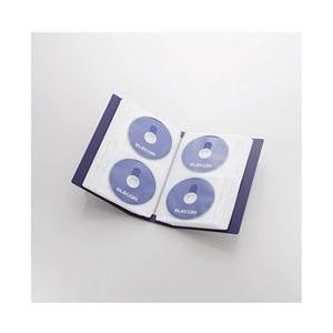 ELECOM(エレコム) ［120枚収納］　DVD/CD用ディスクファイル （ブルー）　CCD-FS120BU | ELECOM