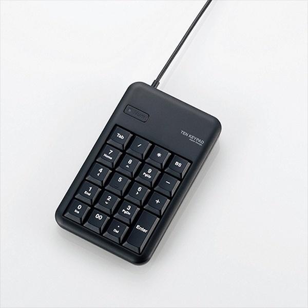 ELECOM(エレコム) TK-TCM013BK コンパクトUSBテンキーパッド 【864】 | ELECOM