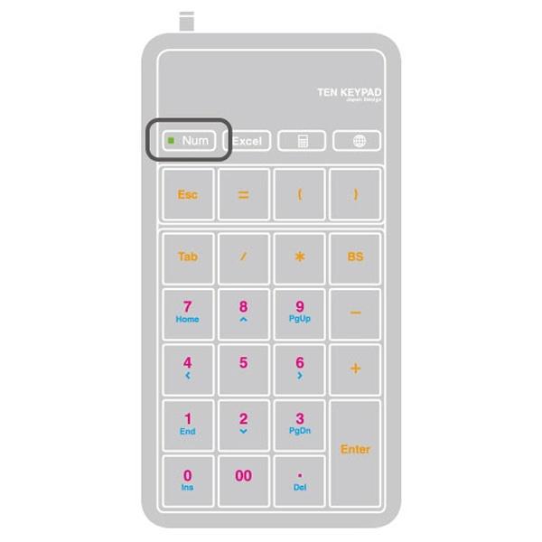 ELECOM(エレコム) TK-TCM015BK ホットキー付きUSBテンキーパッド 【864】 | ELECOM | 04