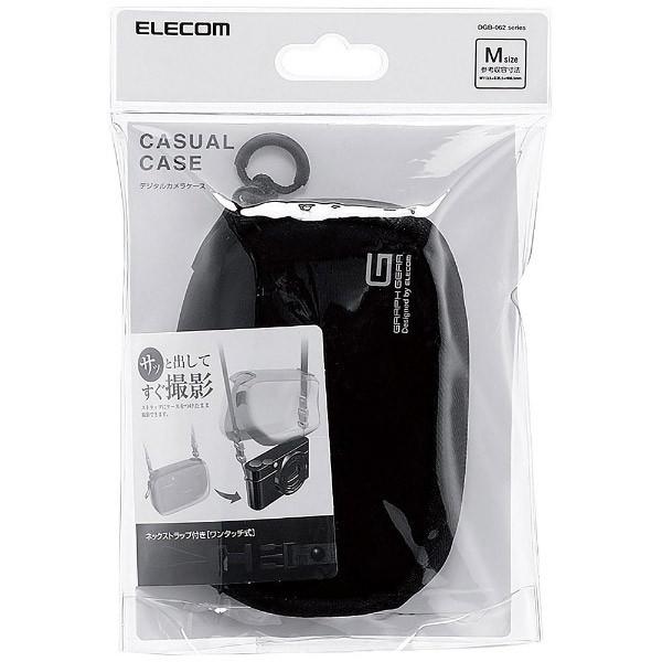 ELECOM(エレコム) デジタルカメラケース GRAPH GEAR Mサイズ ブラック DGB-062BK | ELECOM | 01