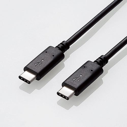 ELECOM(エレコム) USB2.0ケーブル(Type-C-TypeC) 2.0m U2C-CC5P20NBK 【864】 | ELECOM | 01