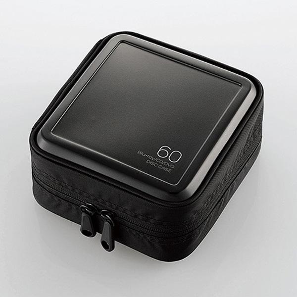 ELECOM(エレコム) CCD-HB60BK　Blu-ray・CD・DVD対応ファスナーケース（60枚/ブラック） | ELECOM | 01