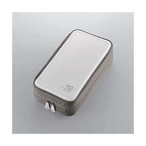 ELECOM(エレコム) CCD-HB112WH　Blu-ray・CD・DVD対応ファスナーケース（112枚/ホワイト） | ELECOM