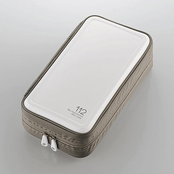 ELECOM(エレコム) CCD-HB112WH　Blu-ray・CD・DVD対応ファスナーケース（112枚/ホワイト） | ELECOM | 01