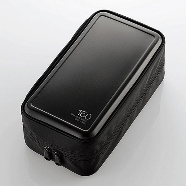 ELECOM(エレコム) CCD-HB160BK Blu-ray・CD・DVD対応ファスナーケース（160枚/ブラック） | ELECOM | 01