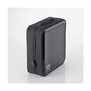 ELECOM(エレコム) CCD-H320BK CD/DVDファスナーケース（320枚収納/ブラック） | ELECOM
