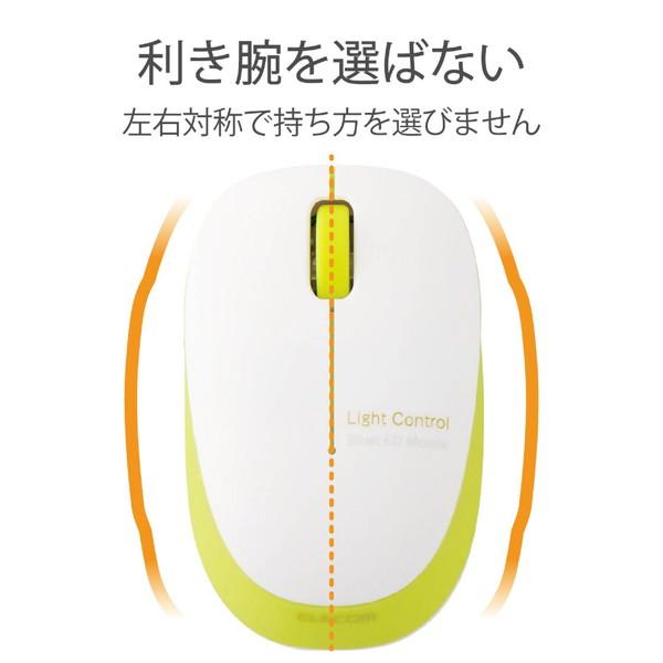 ELECOM(エレコム) M-BL20DBGN　ワイヤレスマウス（BlueLED/2.4GHz/USB/3ボタン/グリーン） [無線マウス・ブルーLED方式] | ELECOM | 02