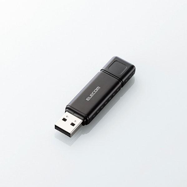 ELECOM(エレコム) MF-HSU2A16GBK USBフラッシュ/16GB/USB2.0/パスワードロック機能対応/ブラック | ELECOM | 03