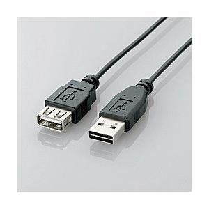 ELECOM(エレコム) U2C-DE30BK　USB2.0ケーブル 【A】⇔【A】（3.0m/両面挿しタイプ/ブラック） | ELECOM