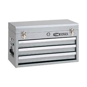 TONE ツールチェスト　508X232X302mm　シルバー　BX230SV | TONE