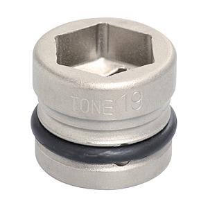 TONE TONE　インパクト用ショートソケット　19mm 4NV-19SS | TONE
